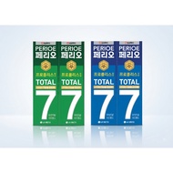 Perioe Total 7 Toothpaste 120*2 (Express Delivery Available) + New 7 Strong 7Original