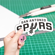 SAN ATONIO SPURS STICKER | NBA WATERPROOF STICKER | NBA LOGO DESIGN | NBA DIE CUT VINYL STICKERS