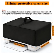 TEMU Printer Cover, Heavy-duty 300d Oxford Fabric Printer Cover, Reinforced Top And Foldable Storage
