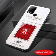 Softcase Glass Kaca Infinix hot 10S - Casing Hp Infinix hot 10S - J04 - Pelindung hp Infinix hot 10S - Case Handphone Infinix hot 10S - Pelindung Handphone Infinix hot 10S