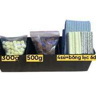 Combo of filter material for overflow filter (36x12x12) and (46x13x13)