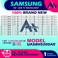 UA58H5200AR SAMSUNG 58" LED TV Backlight 58 INCH Lampu TV samsung UA58H5200ARXXM 58H5200AR 58H5200AR