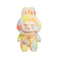 Labubu 彩虹毛絨公仔