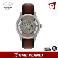 [Official Warranty] Fossil ME3270 Series Townsman Automatic Brown Leather Men Watch