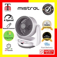 Mistral 8" High Velocity Fan With Remote Control