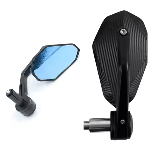 7/8"Motorcycle Bar End Rearview Mirror Side Mirrors For Kawasaki: ER6N, ER6F, NINJA 300, Z900RS