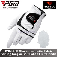 Pgm Golf Gloves Lambskin Fabric Sheepskin Golf Gloves