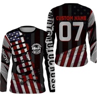 Custom Motocross Jersey  American Dirt Bike MX Racing Adult&Kid Off-Road Motorcycle Shirt|