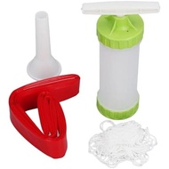 Sausage Stuffer Casing Set,Food Grade Plastic Inedible Sausage Casings Sausage Ham Filling Casing Sa