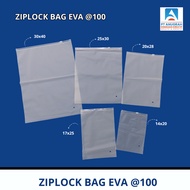 Ziplock Bag Eva 14X20 17X25 20X28 25X30 30X40 @20 Pcs