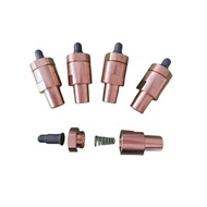 Water Cooling Spot Welding Machine Welding Electrode Seat Nut Chrome Zirconium Copper Electrode Elec
