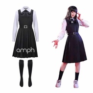 Costum Cosplay Asa Mitaka Anime Chainshaw man Kostum Cosplay Anime Baju Cosplay anime Kemeja Cosplay