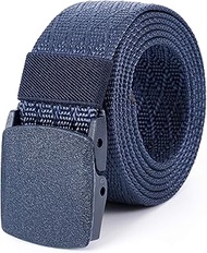 | Nylon Web Belt | Outdoor Military Belt | Cut to Fit up to 52 | 1.5 Width | TSA Safe Buckle Plastic