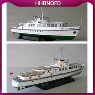 [hhbnofdmz] 1/100 Lilla Weneda Coast Ferry Boat Model Kit Education Game Papercraft Toy for Kids Adu