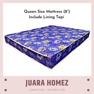 Queen Size Rebond Foam Mattress 8 Inches / Tilam Queen Size Berkualiti Foam  / Queen Size Mattress /