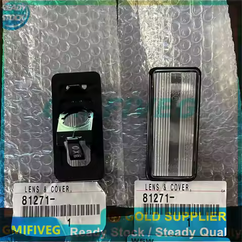 For Toyota Lexus Land Cruiser Prado Gx470 Lx470 Rear License Plate Light Lens OEM 81271-60331 81271-
