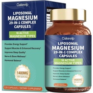 29-in-1 Liposomal 18 Active Types Complex 1400MG Capsule,Citrate Glycinate Malate etc,Mild & Efficie