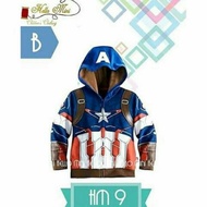 IMPORTED SUPERHERO CAPTAIN AMERICA CHILDREN'S JACKET