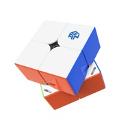 GAN 251 M Air, 2x2 Magnetic Speed Cube Stickerless 251 Mini Cube 48 Magnets Puzzle Toy for Beginner(