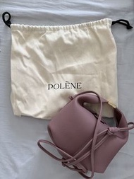 全新Polene beri lilac 暗粉色飯盒袋手袋手提袋
