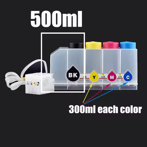 4 Colors CISS Ink System Ink Cartridge with Permanent Chip for HP 7720 7730 7740 8210 8216 8710 8715