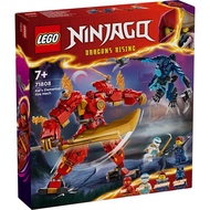 LEGO 71808 Ninjago Kai's Elemental Fire Mech Building Toy Set (322 Pieces)