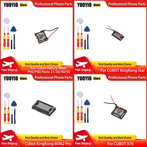 Original Cubot Hafury Meet P60 P80 Note 21 30 40 50 KingKong Star KingKong MINI 2 Pro X70 Speaker Re
