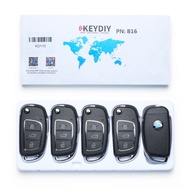 1/5 ชิ้น KEYDIY B Series B16 รีโมทคอนโทรลอเนกประสงค์แบบ 3 ปุ่ม สำหรับ KD200 KD900 KD900+ URG200 KD-X