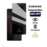 Tempered Glass Anti Spy Samsung A22 A22 4G A23 A23 4G A23 5G A34 A34 5G A33 5G A42 5G Anti privacy/Anti Peep/Anti Kepo