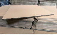 Karton double wall kardus lembaran dus kemasan kraft layer sekat