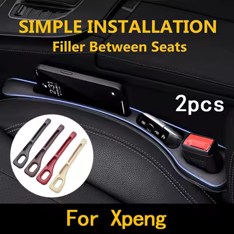 2Pcs For Xpeng P7 G9 G6 P5 X9 G7 N5 E29 G3 P7+ MONA M03 Car Seat Gap Filler Between Seat Crevice Int