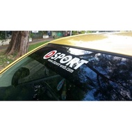 D sport  sticker Car