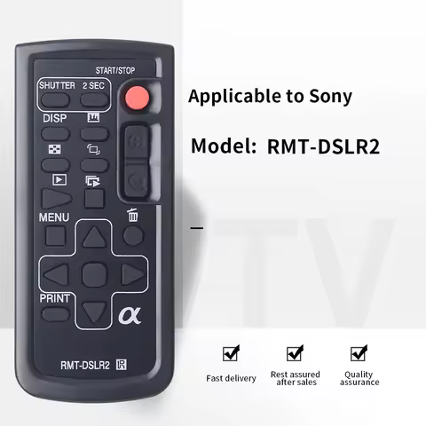 ZF applies to SONY RMT-DSLR2 Infrared Wireless Remote Control Video Recording Controller For SONY A6