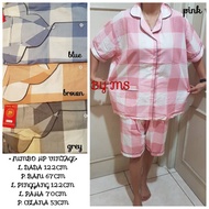 PIYAMA JUMBO WANITA VINTAGE BAHAN KATUN