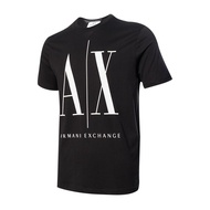 Armani Exchange Armani เสื้อยืดลําลองสําหรับผู้ชายแขนสั้นพิมพ์ลาย 20 Years Ax 8nztpazjh4zjs New Xy