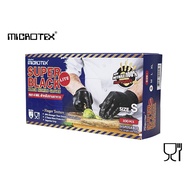 (Gift) Black Nitrile Examination Gloves (100 Pieces)MICROTEX Super Lite Model Thickness 4 mil.