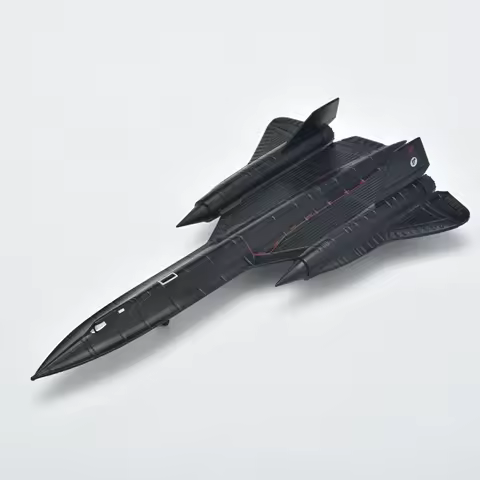 SR-71 Blackbird 1/200 Scale Metal Model airplane (including base) Scale model Home decoration Englis
