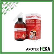 Sangobion Vitatonik 250 ml - Sirup Multivitamin Zat Besi Tambah Darah