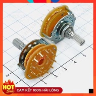[2 Pieces]- RS25 2P6T Rotary Switch, 2-Pole 6-Position Choice ChipViet Store