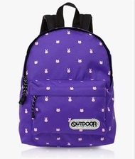 日本直送🇯🇵全新 正品 包順豐Outdoor Products 兒童可愛兔仔貓仔背包 上學 休閒 遠足 雙肩包 B5收納 大容量  輕便 耐用 紫色