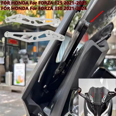 Motorcycle Windshield Bracket Motorcycle Windshield Adjuster For Honda Forza350 Forza125 Forza 350 1