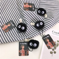 GANTUNGAN Cute Charcoal Briquette Keychain - Fairy Tale Black Fur Doll, Unique & Cute Bag Accessorie