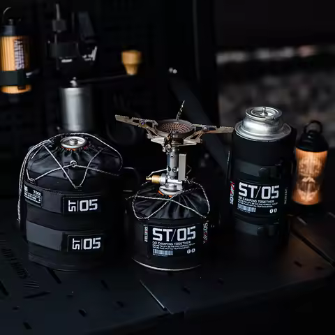 ShineTrip Air Tank Sleeve Tactical Style Camping Storage Sleeve Impact Snap-On Air Tank Sleeve Set O