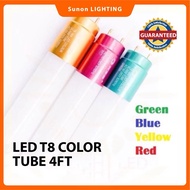 T8 Led Colour Tube 4feet 22W x3pcs