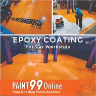 5L Epoxy paint ( GREENTECH EPOXY PAINT ) Cat Lantai epoxy ( 4Liter+ 1Liter Hardener ) greentech EPOX