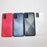 A02S Back Battery Cover For Samsung Galaxy A02S SM-A025F/DS Rear Door Housing Cover Repair Replaceme