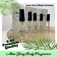 [READY STOCK] Body Perfume by Alisa Yong 5ml - Doorgift/Hantara Kahwin/Wedding Doorgift/VIP doorgift