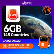 Hello1010 eSIM World (104 Countries)