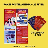 Poster Package | Anemia + Flyer Poster Package | Prevent Anemia | Health Poster | Anemia