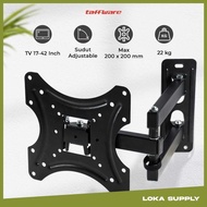 Taffware VESA Telescopic TV Bracket 200 x 200 for 17-42 Inch TV - X-200
